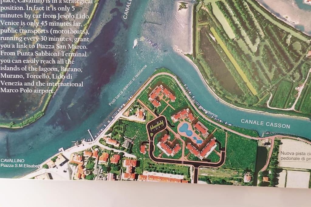 Appartamento Con Vista A Cavallino Venezia Exterior foto